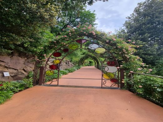 Gärten von Schloss Trauttmansdorff in Meran-Italien 2025_V