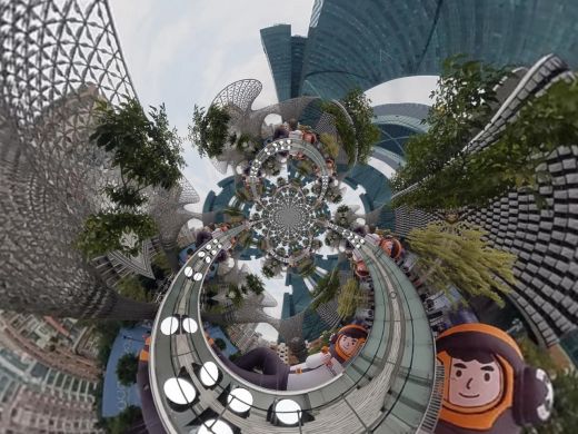 Buildings and Structures  in Shenzhen-China 2025-Polar Invert Images_VI